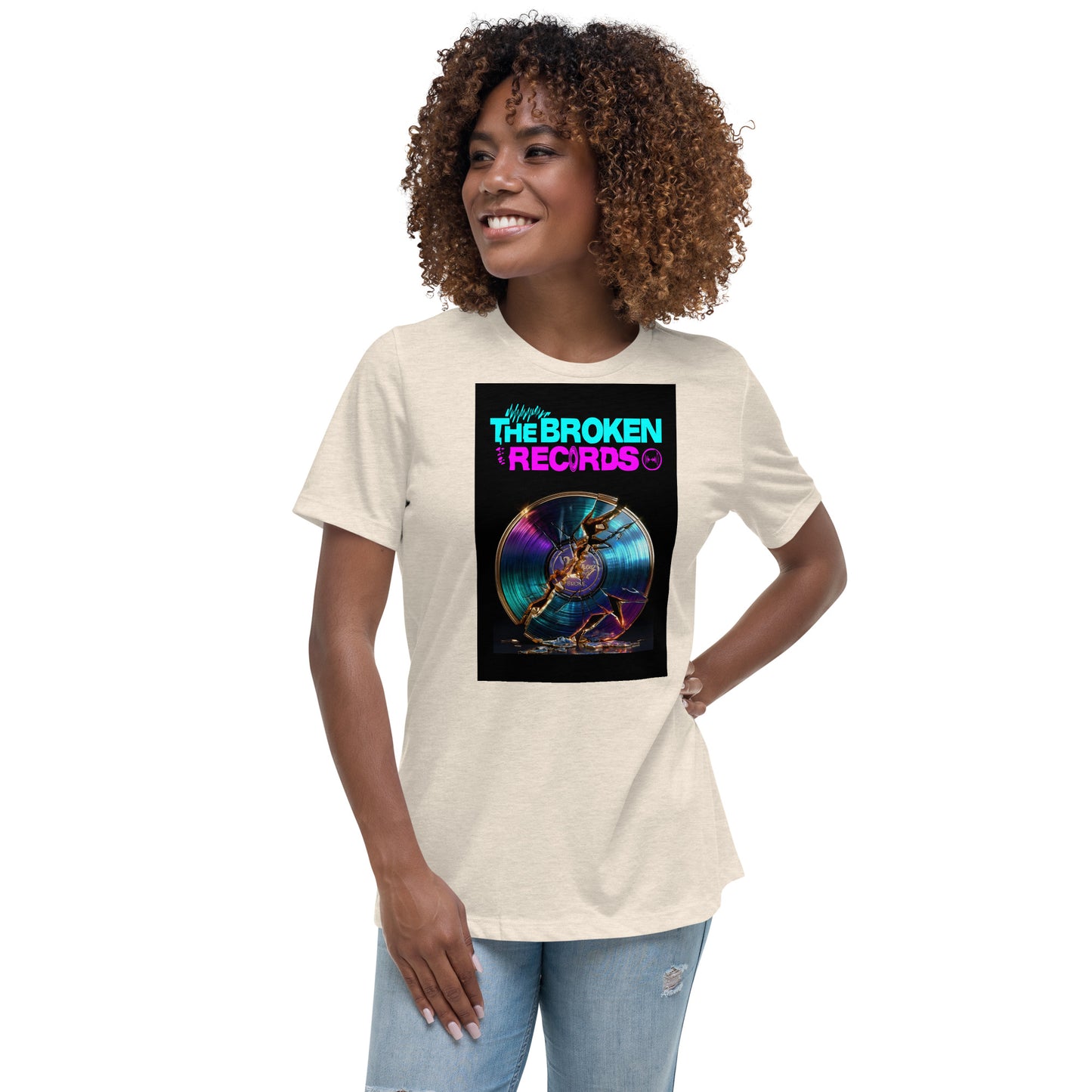 The Broken Records Album - Women's Relaxed T-Shirt