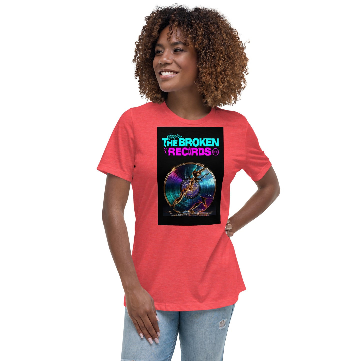 The Broken Records Album - Women's Relaxed T-Shirt