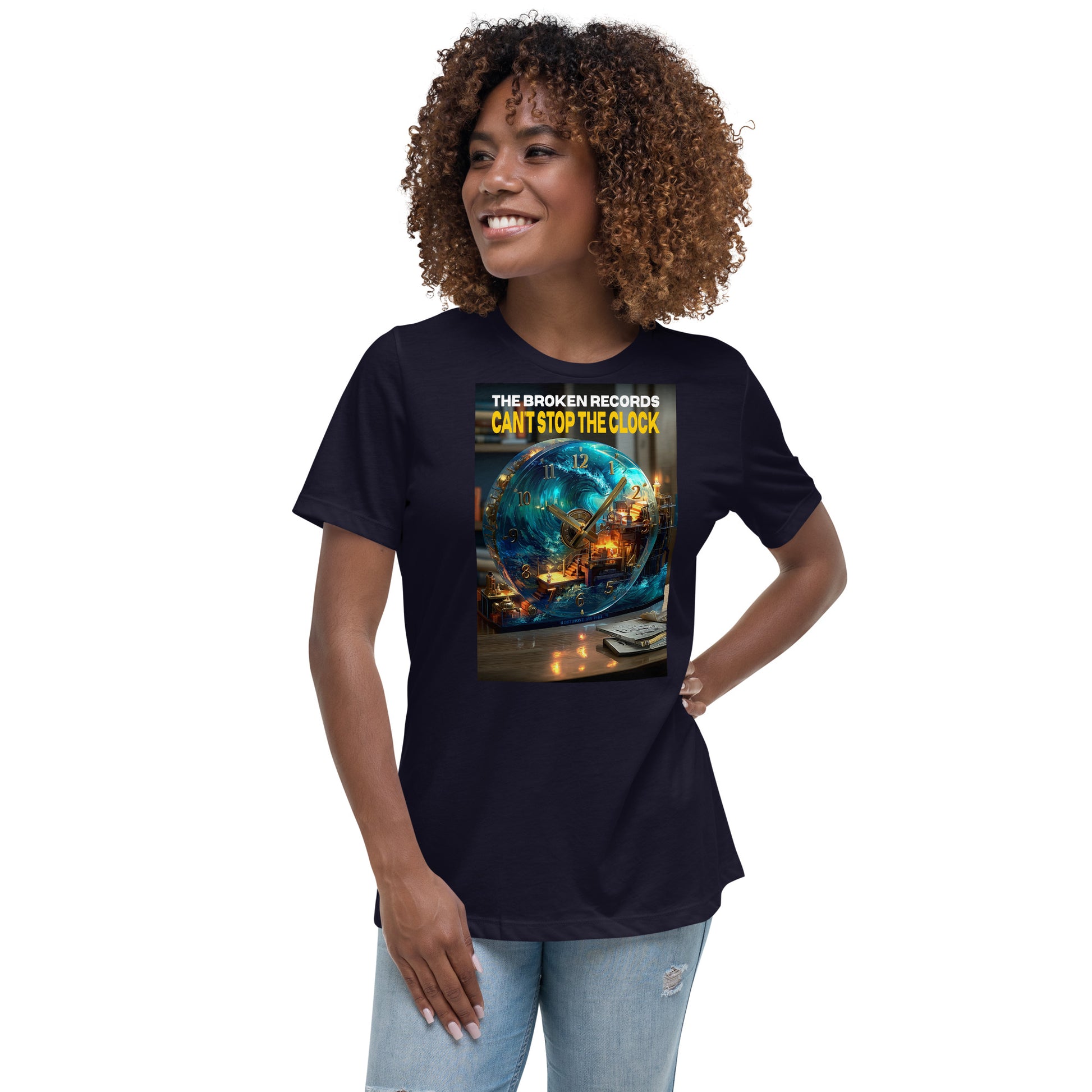Can't Stop the Clock 1 - Women's Relaxed T-Shirt