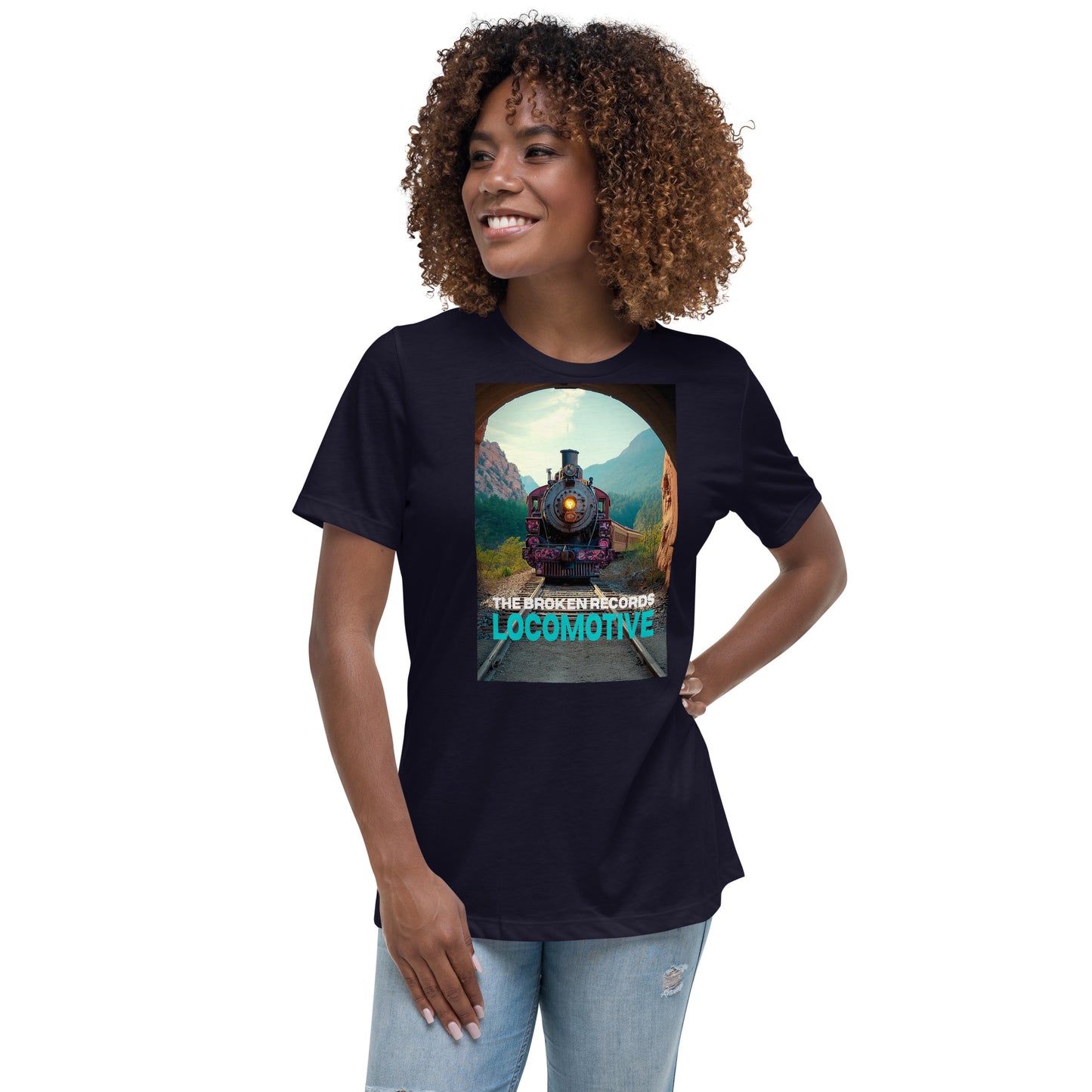 Locomotive - Women's Relaxed T-Shirt