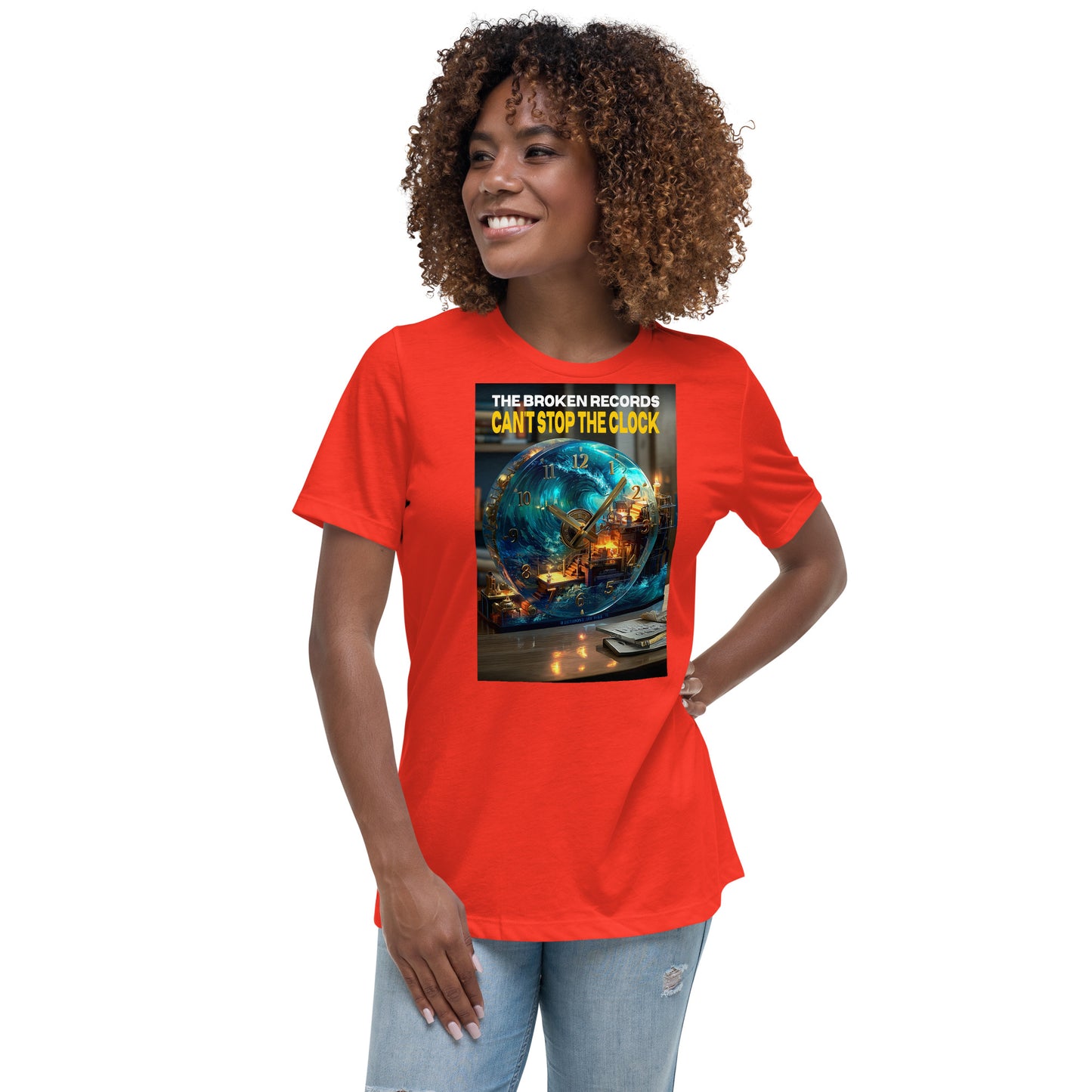 Can't Stop the Clock 1 - Women's Relaxed T-Shirt