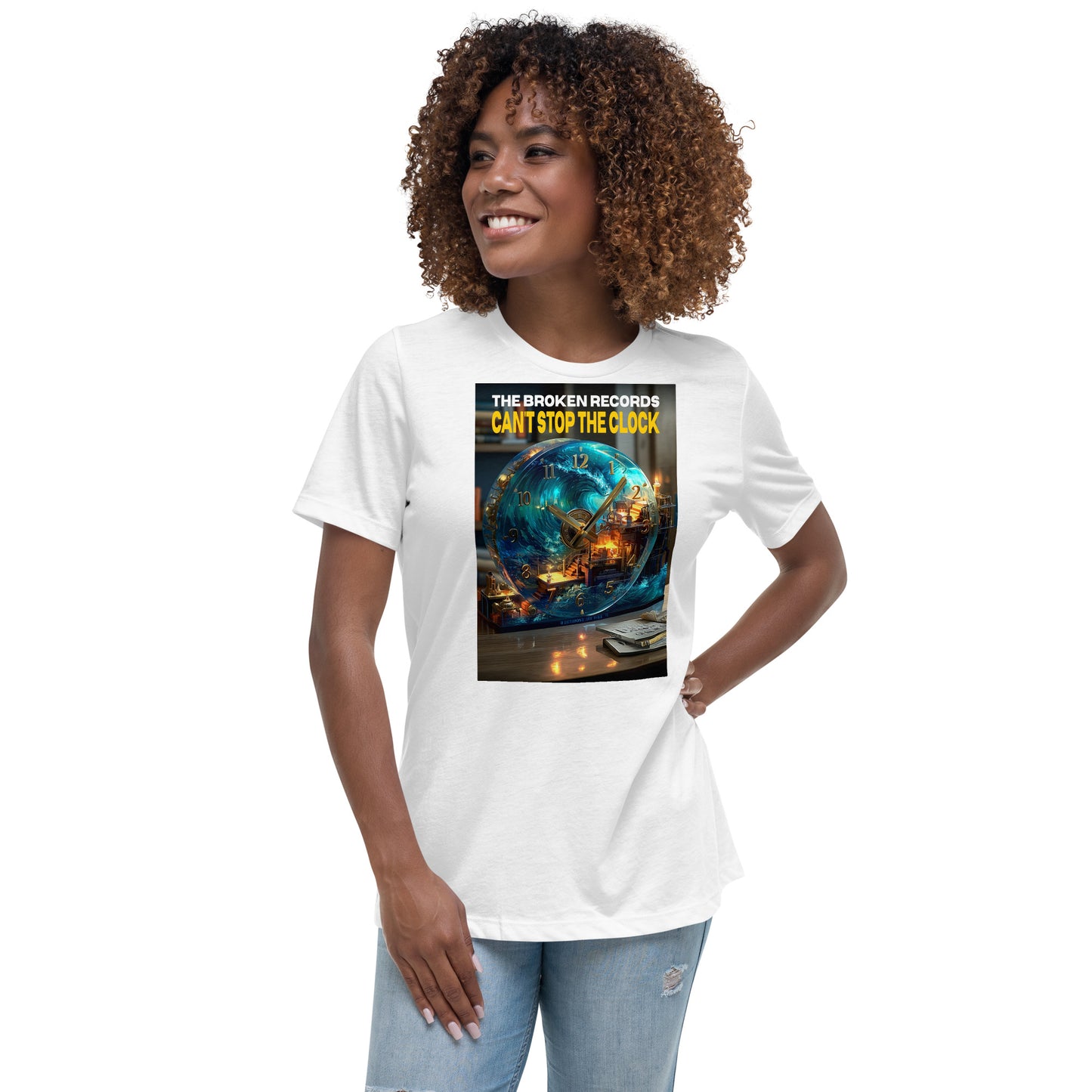 Can't Stop the Clock 1 - Women's Relaxed T-Shirt