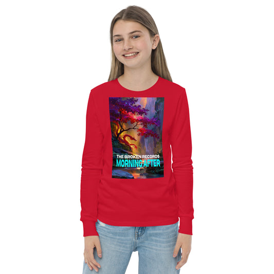 Morning After Red Dragon 1 Youth Long Sleeve Rock Band T-Shirt - Red