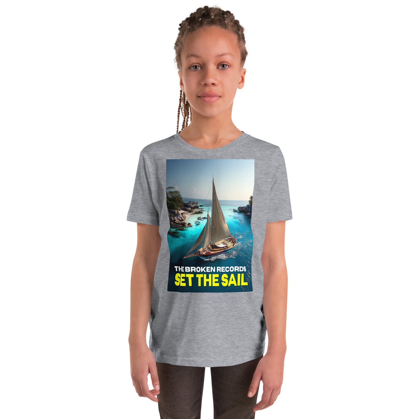 Set the Sail - Youth Short Sleeve T-Shirt