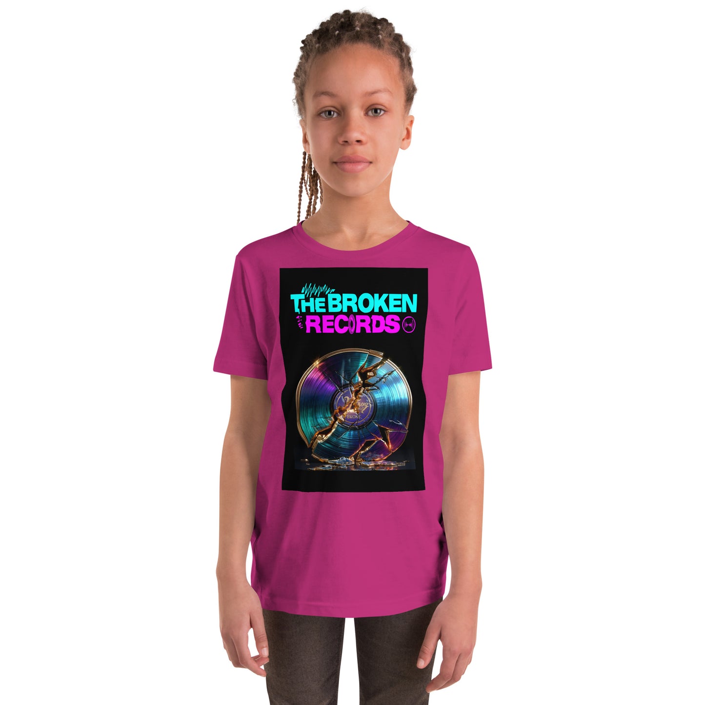 The Broken Records Album - Youth Short Sleeve T-Shirt