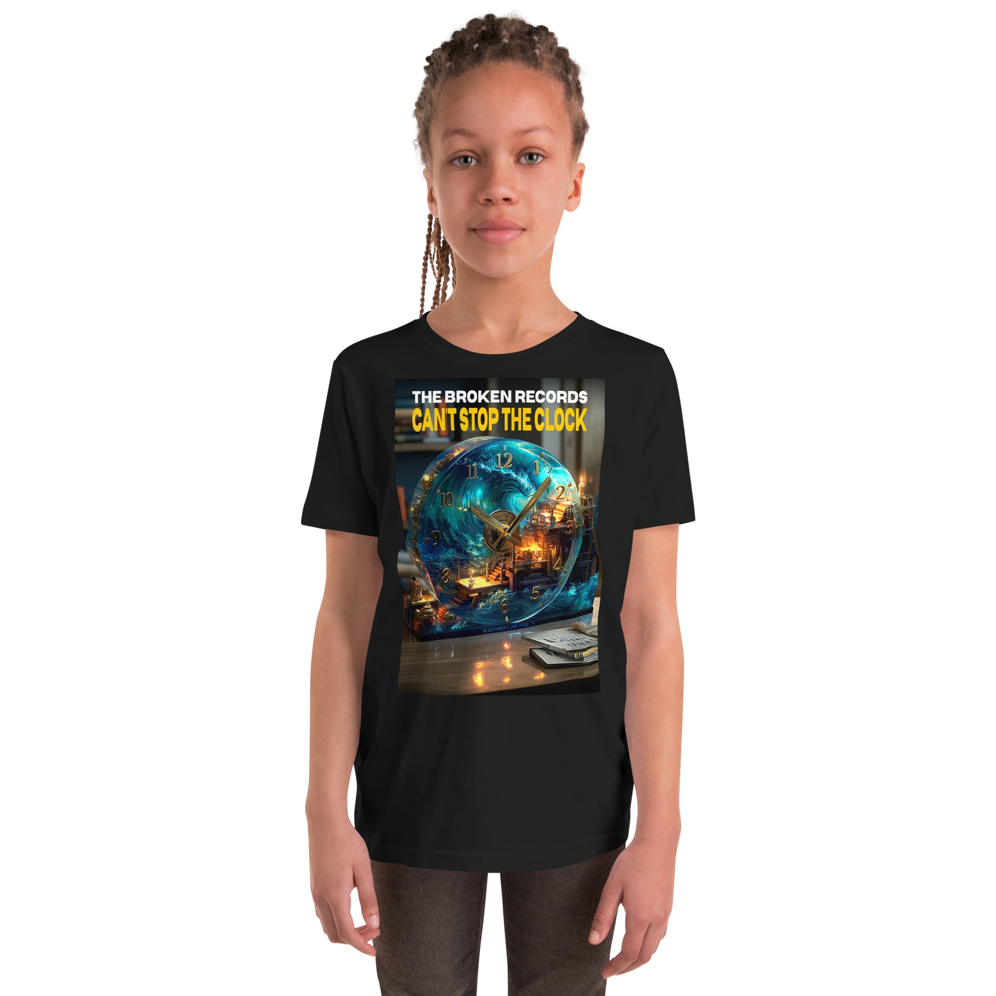 Can't Stop the Clock 1 - Youth Short Sleeve T-Shirt