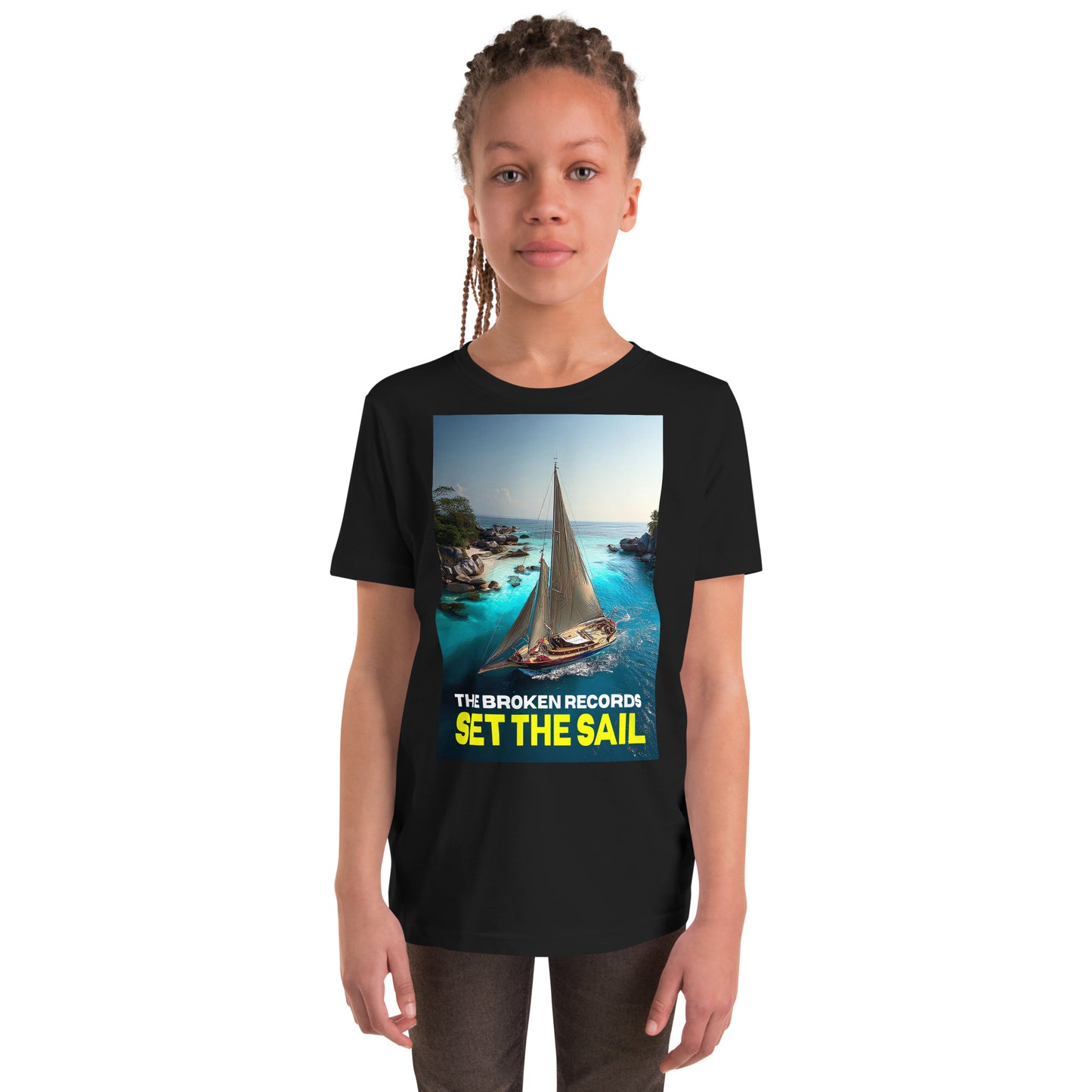 Set the Sail - Youth Short Sleeve T-Shirt