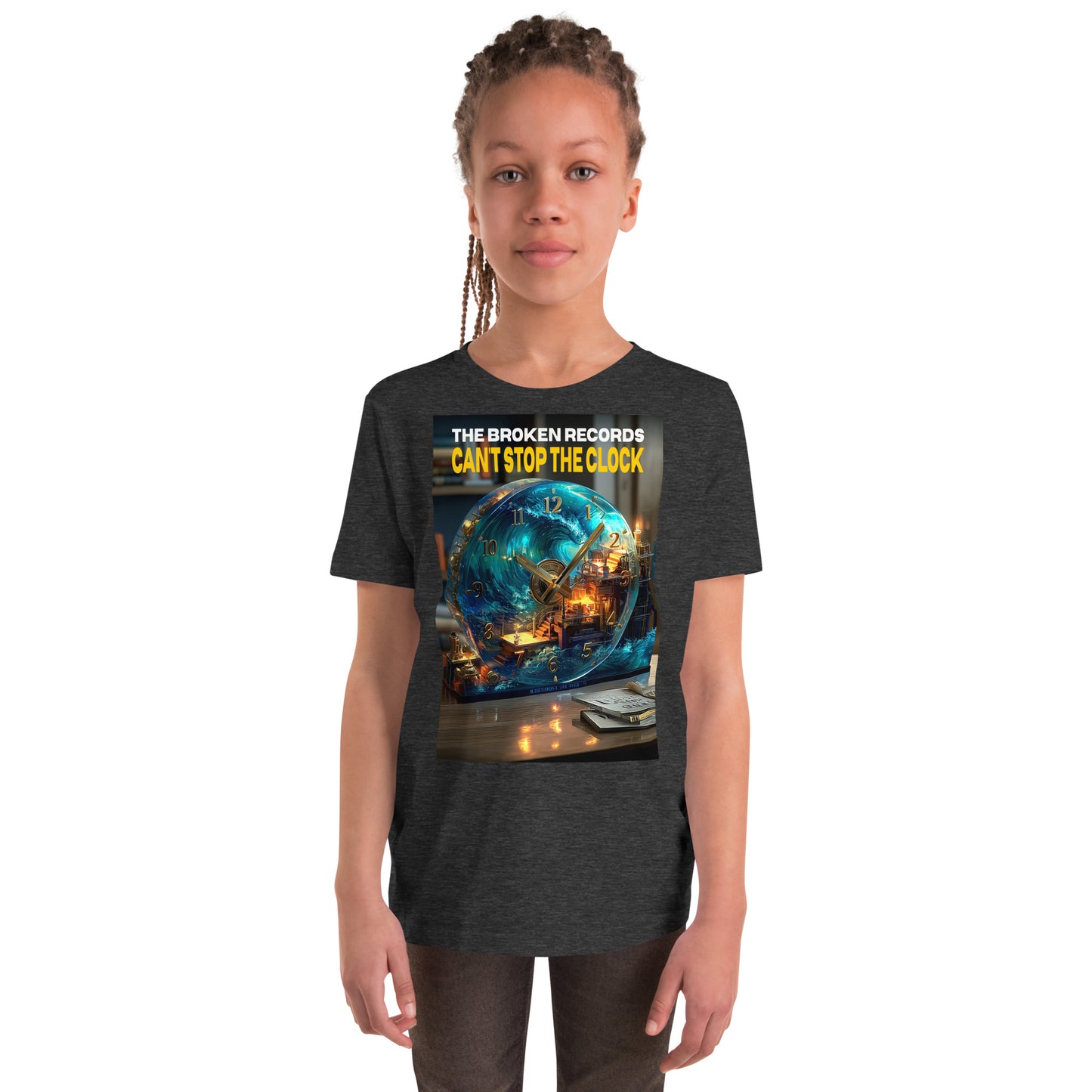 Can't Stop the Clock 1 - Youth Short Sleeve T-Shirt