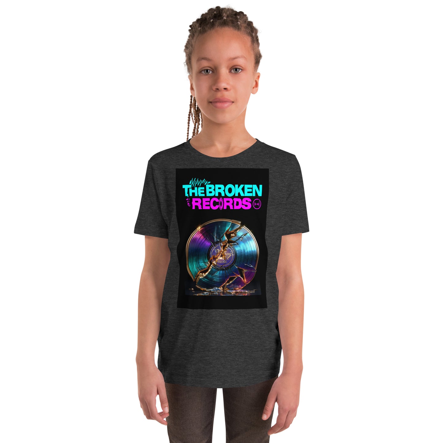 The Broken Records Album - Youth Short Sleeve T-Shirt