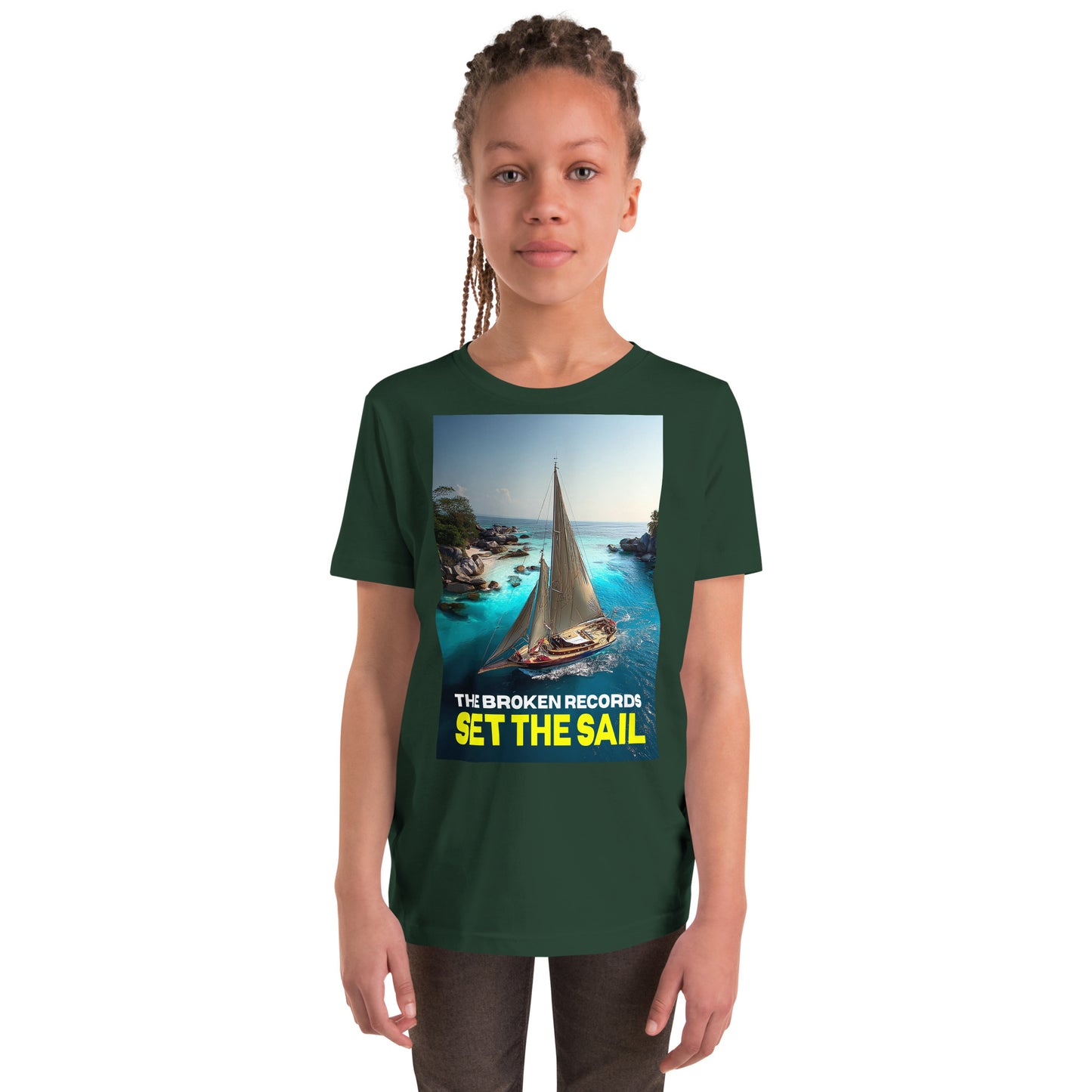 Set the Sail - Youth Short Sleeve T-Shirt