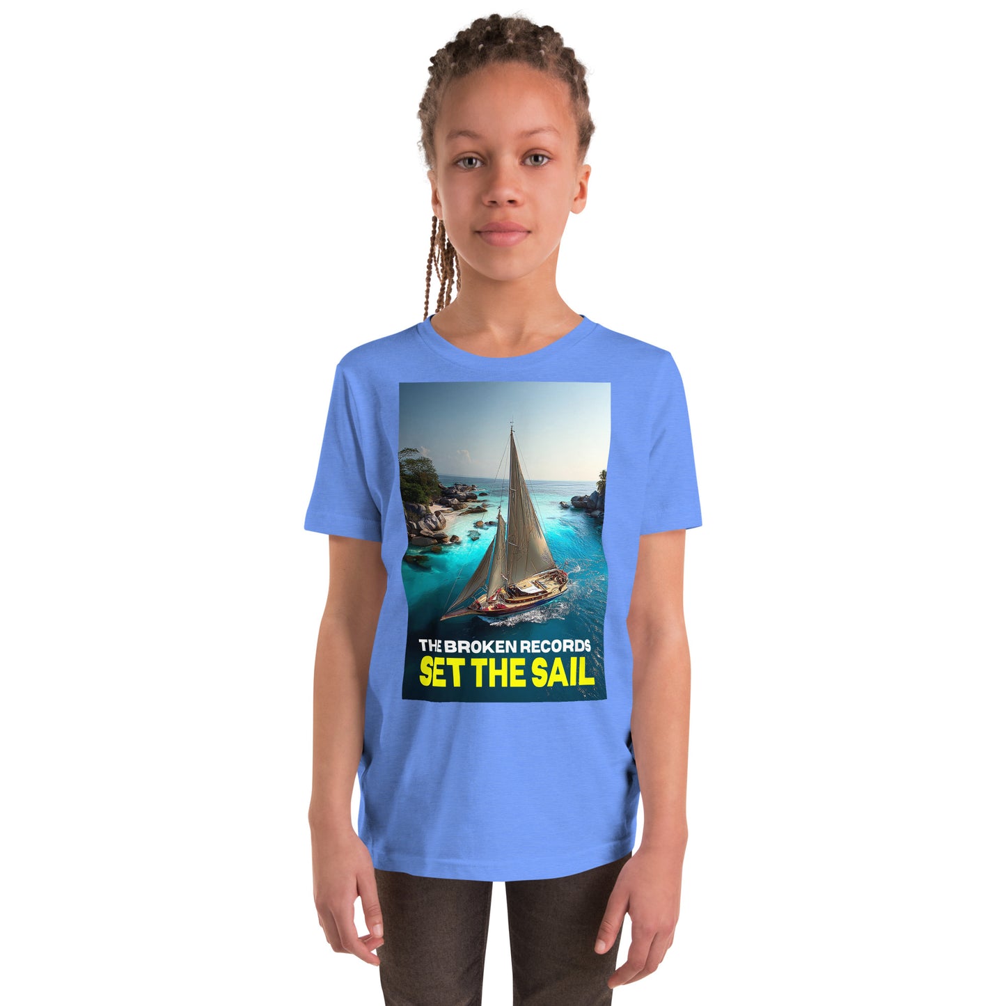 Set the Sail - Youth Short Sleeve T-Shirt