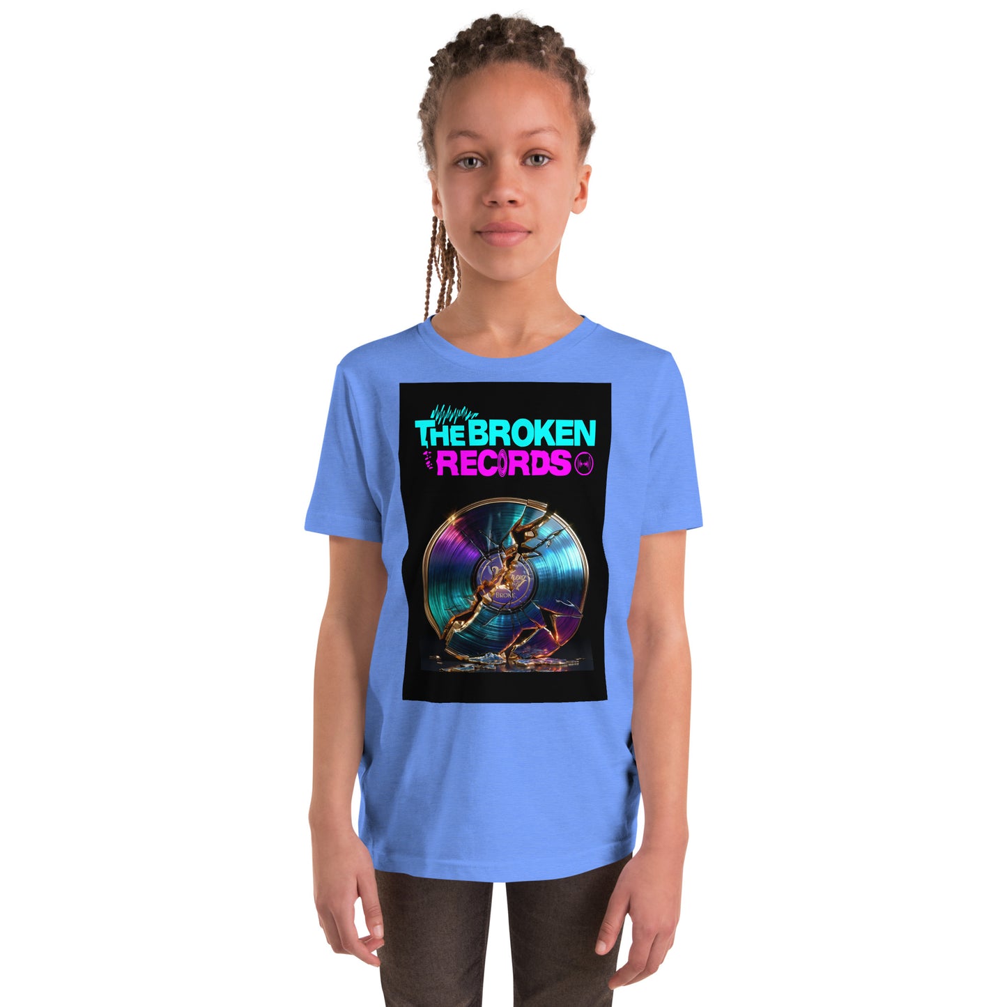 The Broken Records Album - Youth Short Sleeve T-Shirt