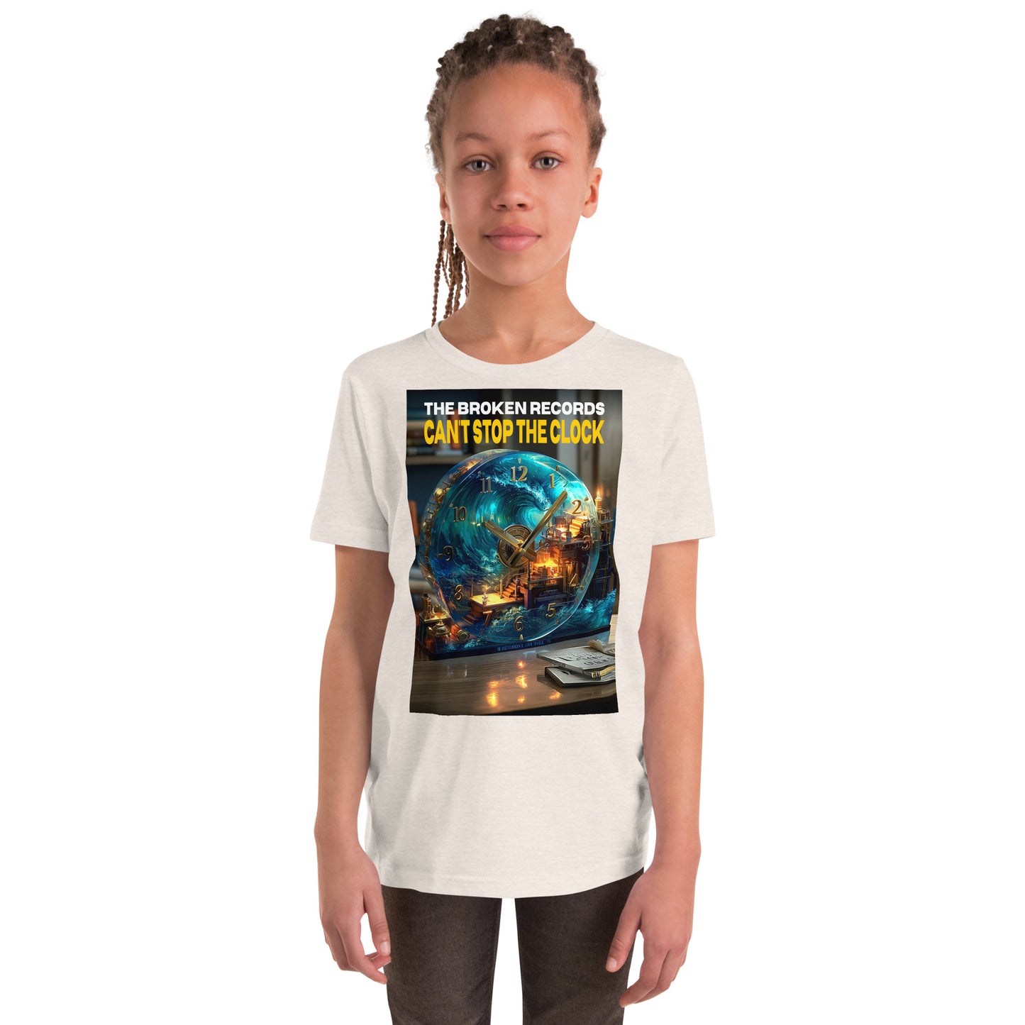 Can't Stop the Clock 1 - Youth Short Sleeve T-Shirt