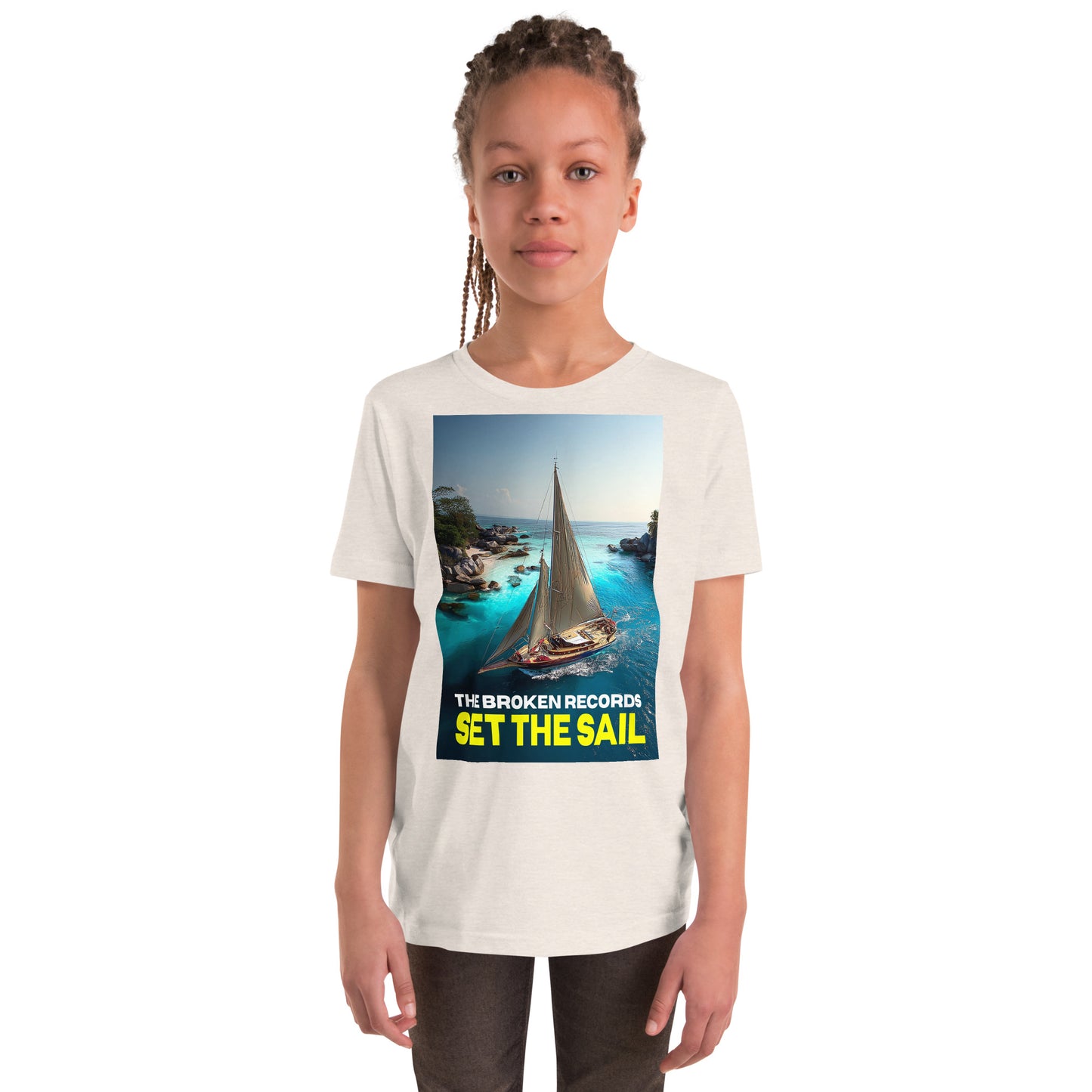 Set the Sail - Youth Short Sleeve T-Shirt