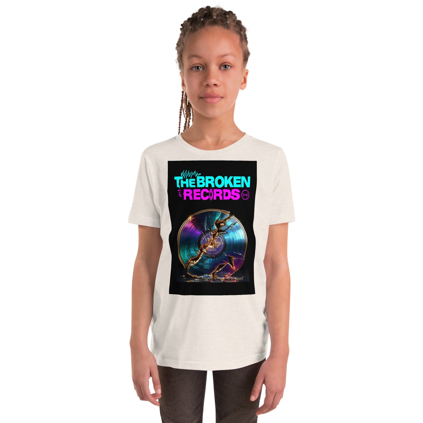 The Broken Records Album - Youth Short Sleeve T-Shirt