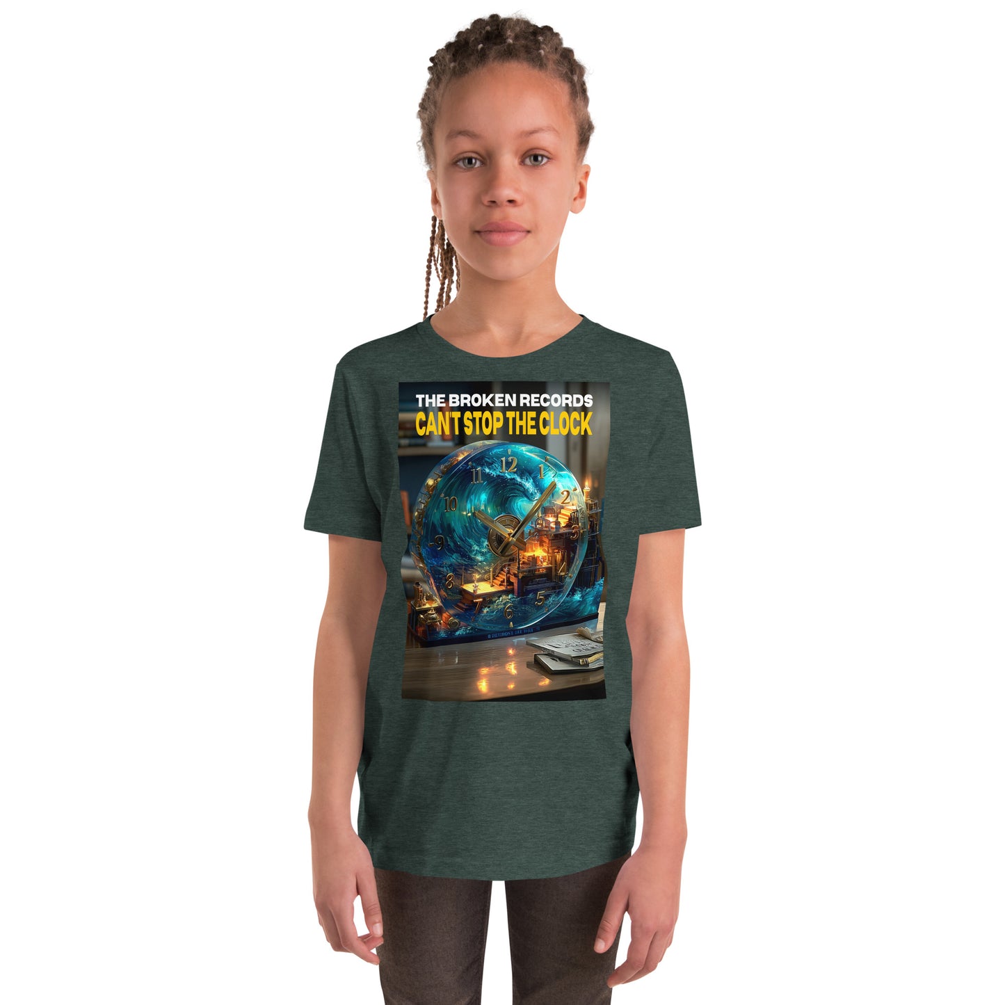 Can't Stop the Clock 1 - Youth Short Sleeve T-Shirt
