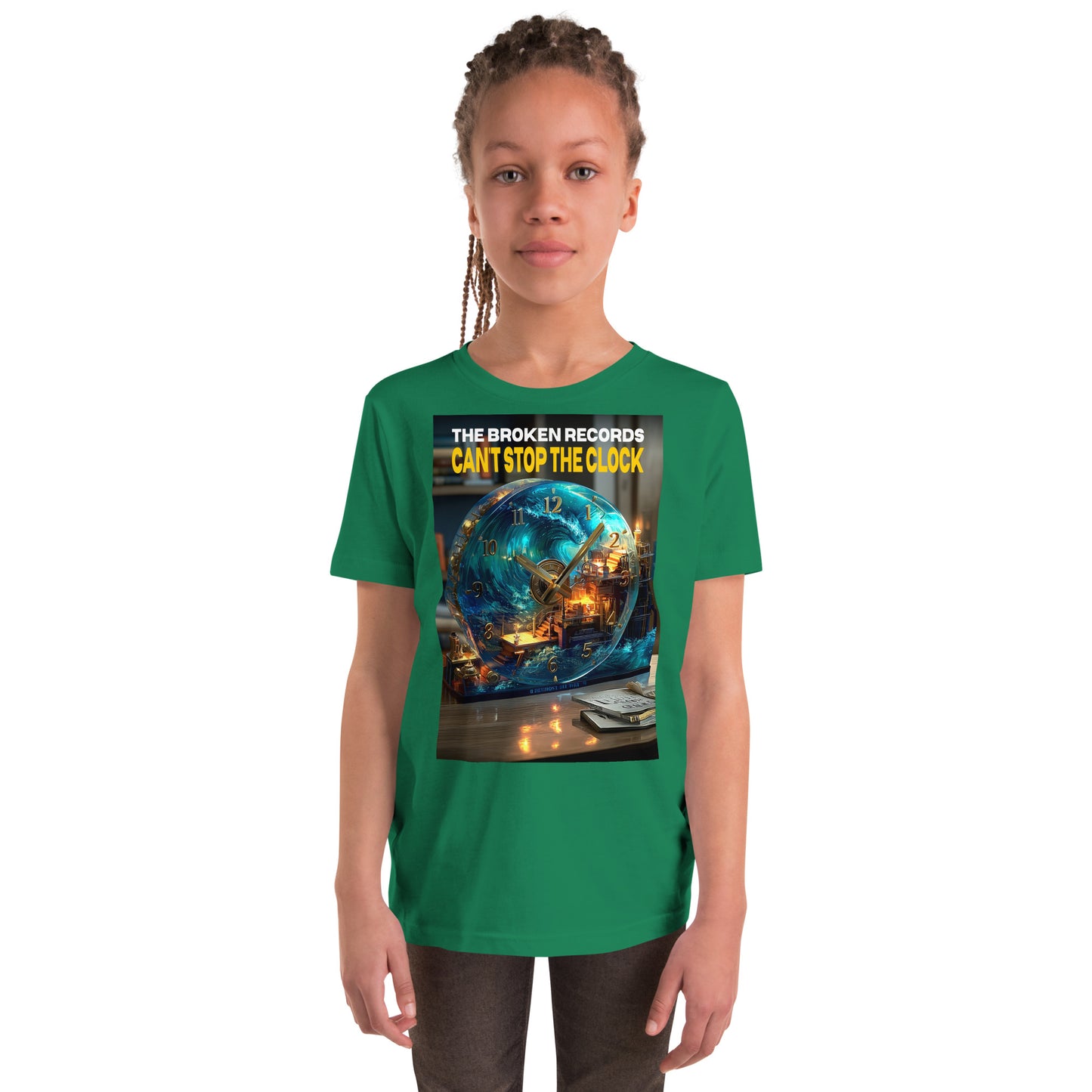 Can't Stop the Clock 1 - Youth Short Sleeve T-Shirt