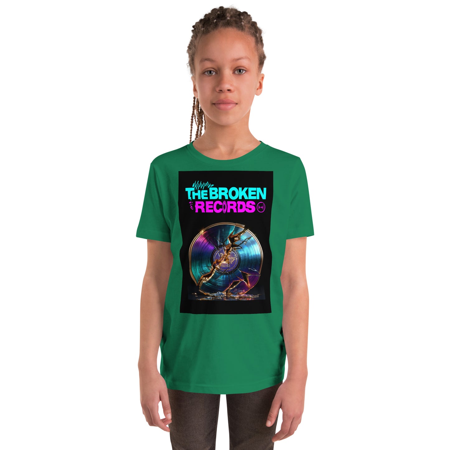 The Broken Records Album - Youth Short Sleeve T-Shirt