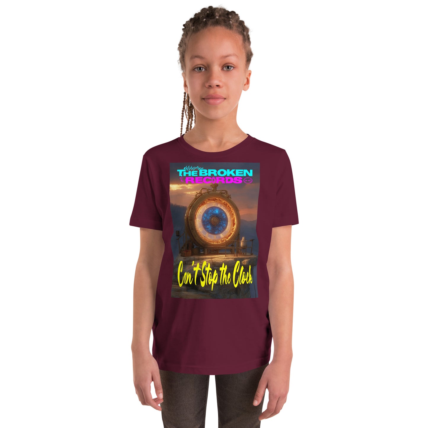 Can't Stop the Clock 2 - Youth Short Sleeve T-Shirt