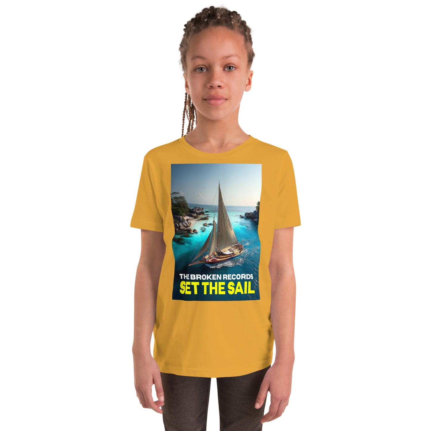 Set the Sail - Youth Short Sleeve T-Shirt
