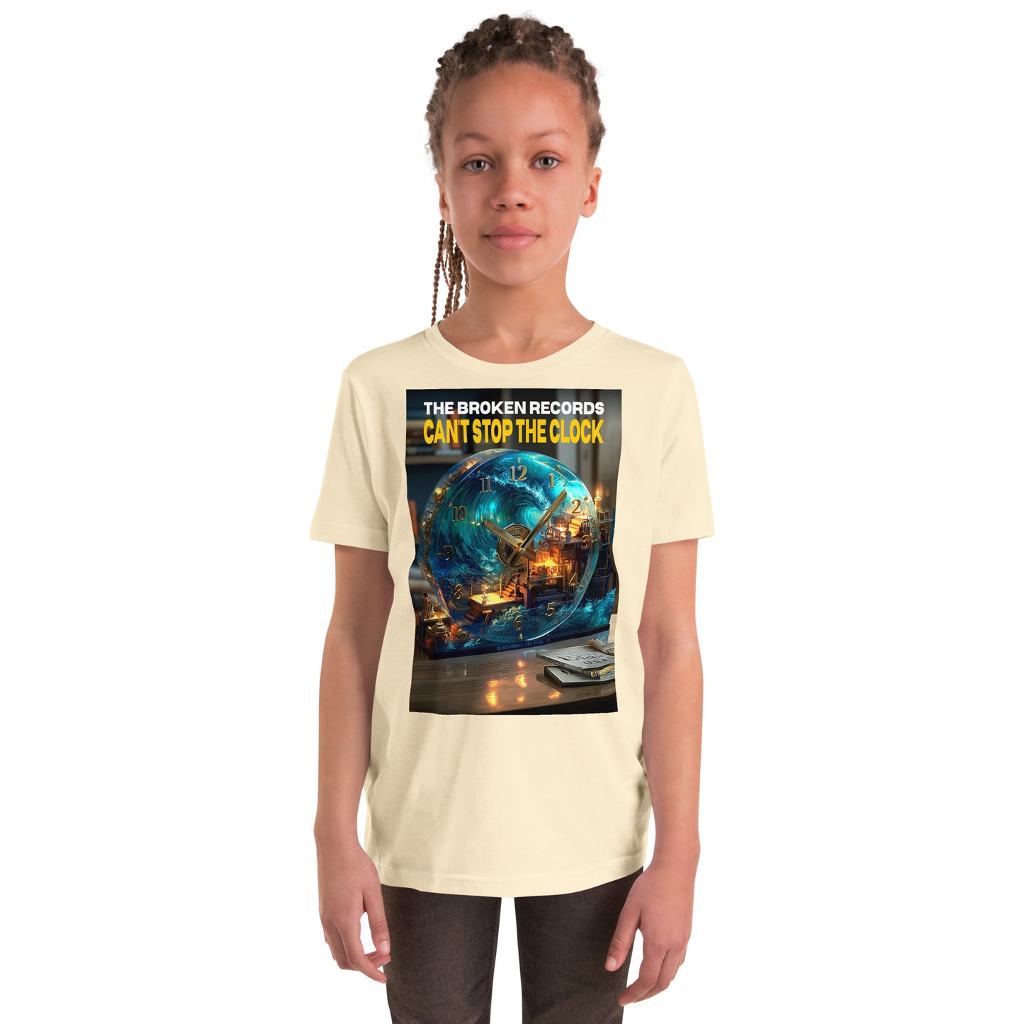 Can't Stop the Clock 1 - Youth Short Sleeve T-Shirt