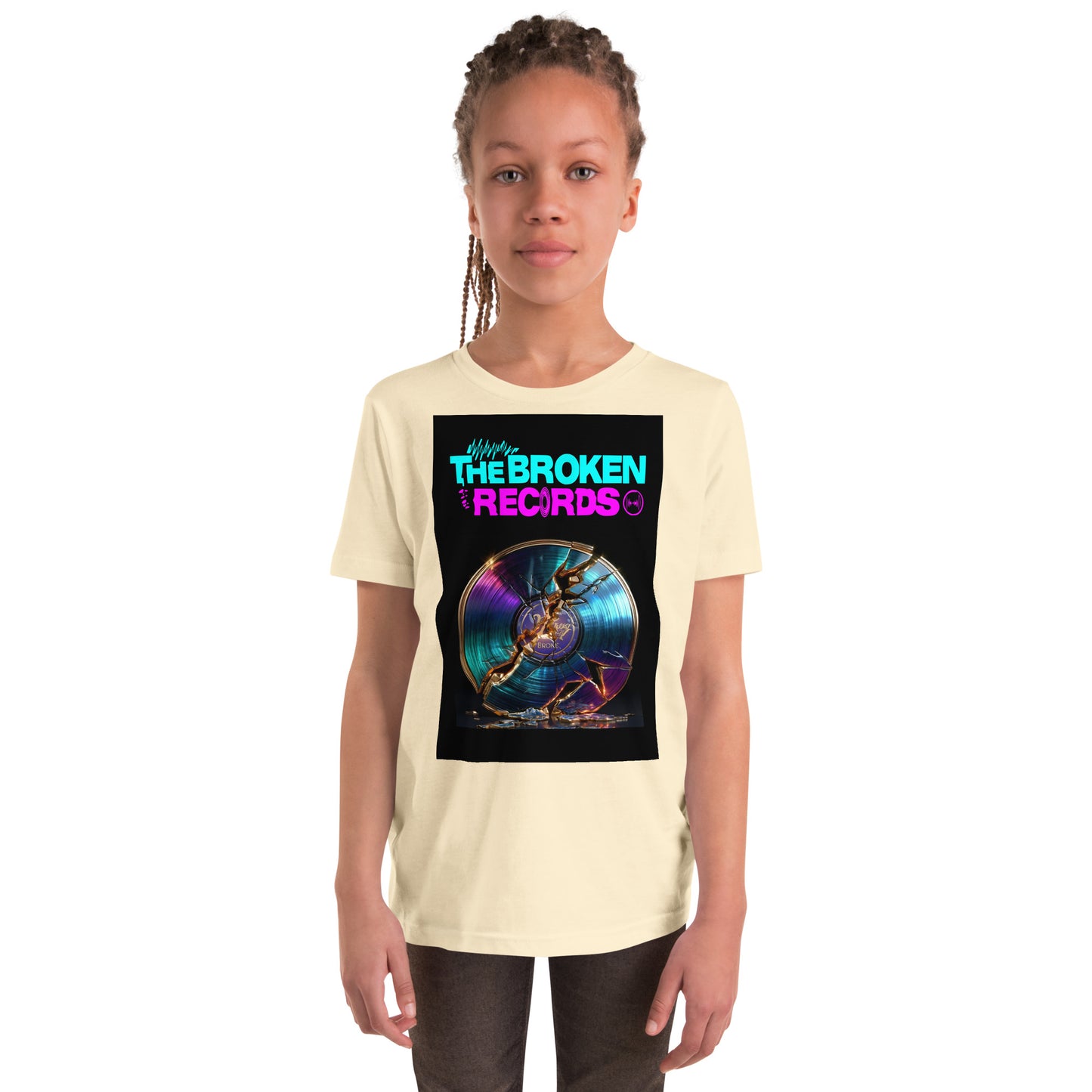 The Broken Records Album - Youth Short Sleeve T-Shirt