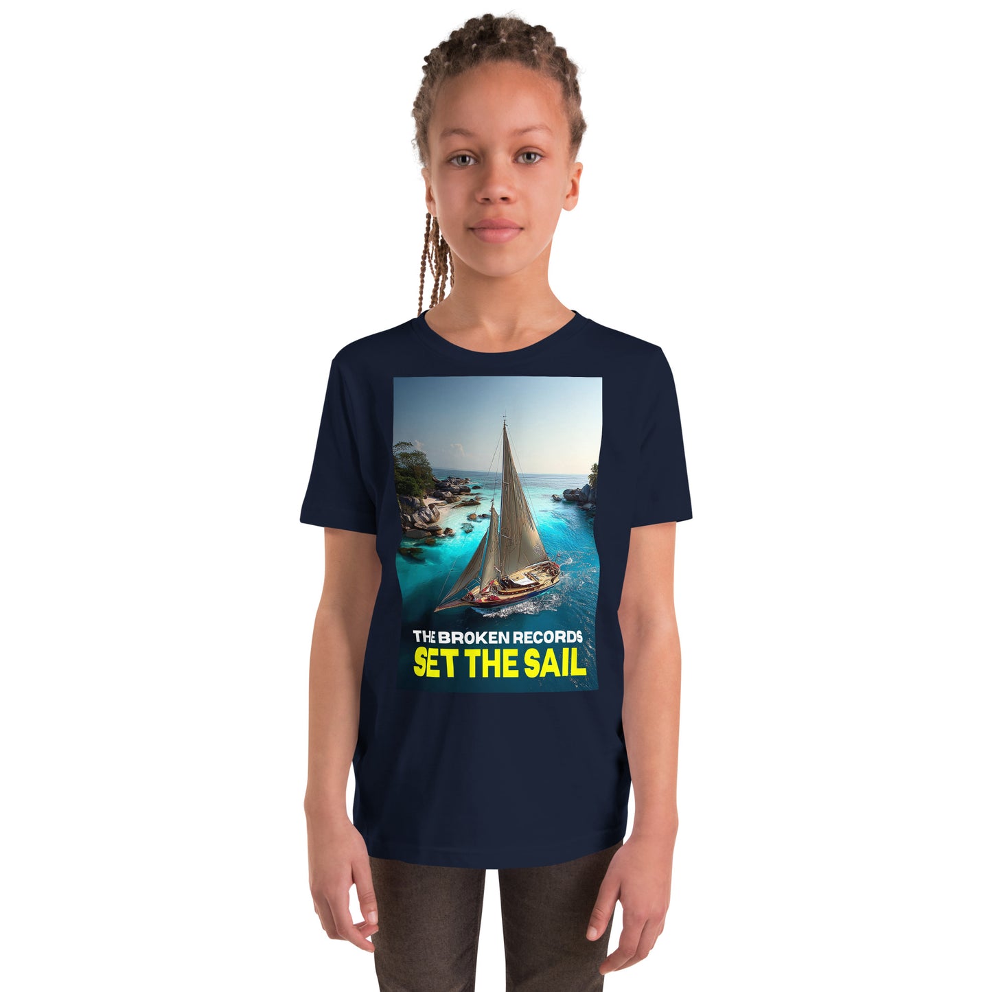 Set the Sail - Youth Short Sleeve T-Shirt