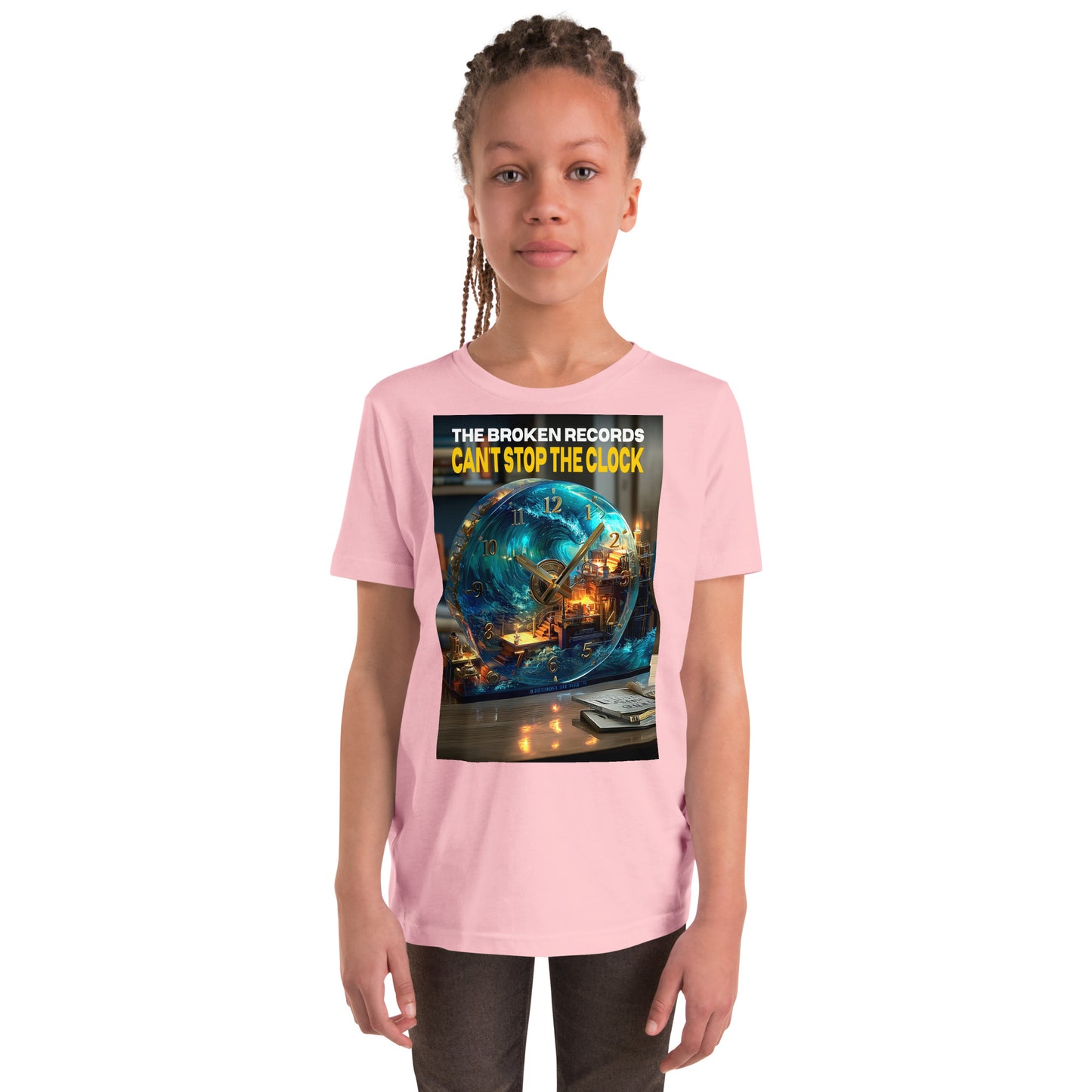 Can't Stop the Clock 1 - Youth Short Sleeve T-Shirt