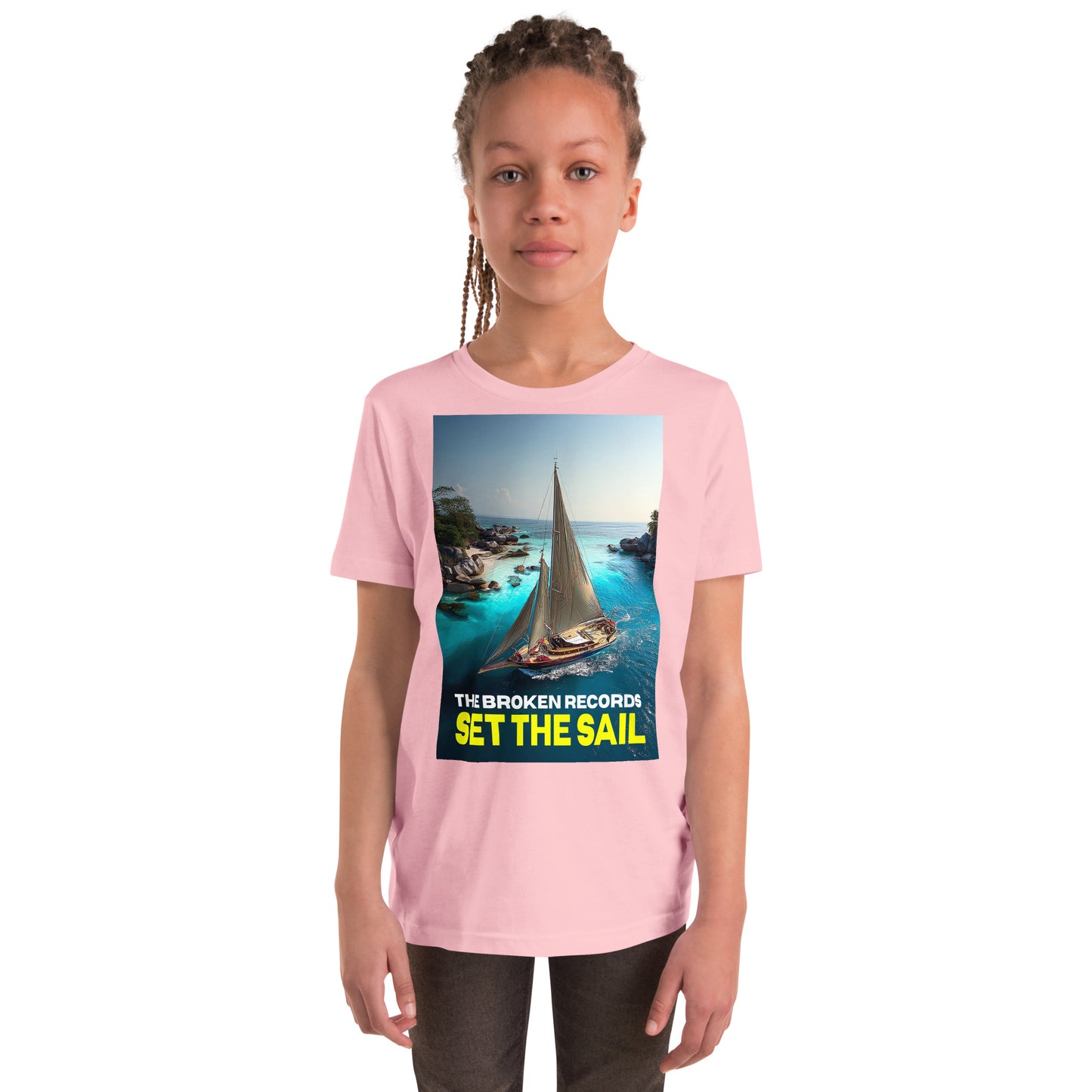 Set the Sail - Youth Short Sleeve T-Shirt