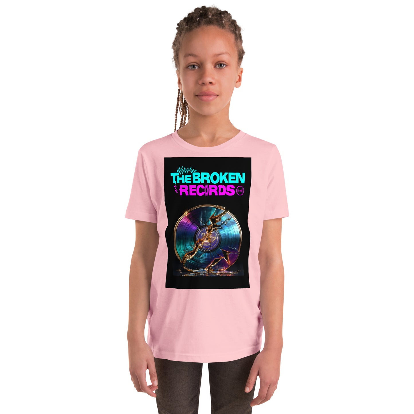 The Broken Records Album - Youth Short Sleeve T-Shirt