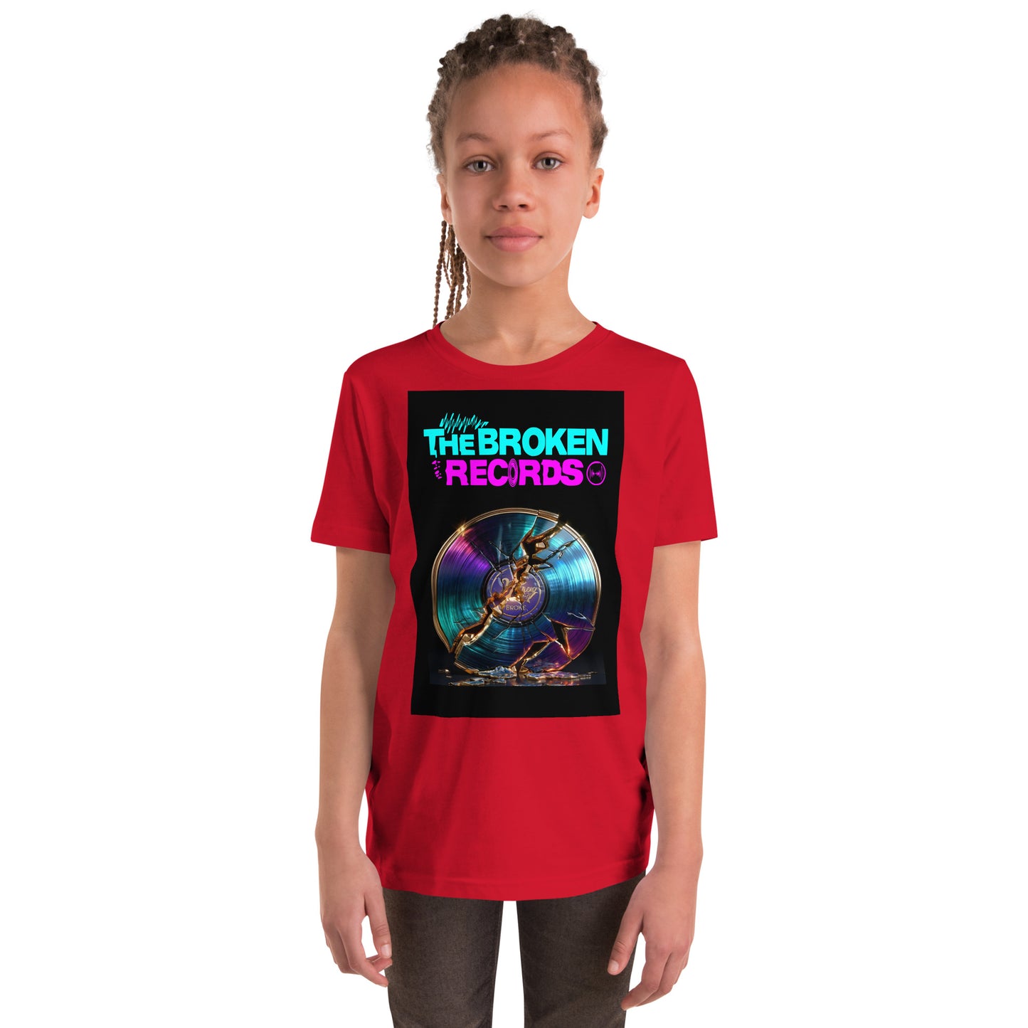 The Broken Records Album - Youth Short Sleeve T-Shirt