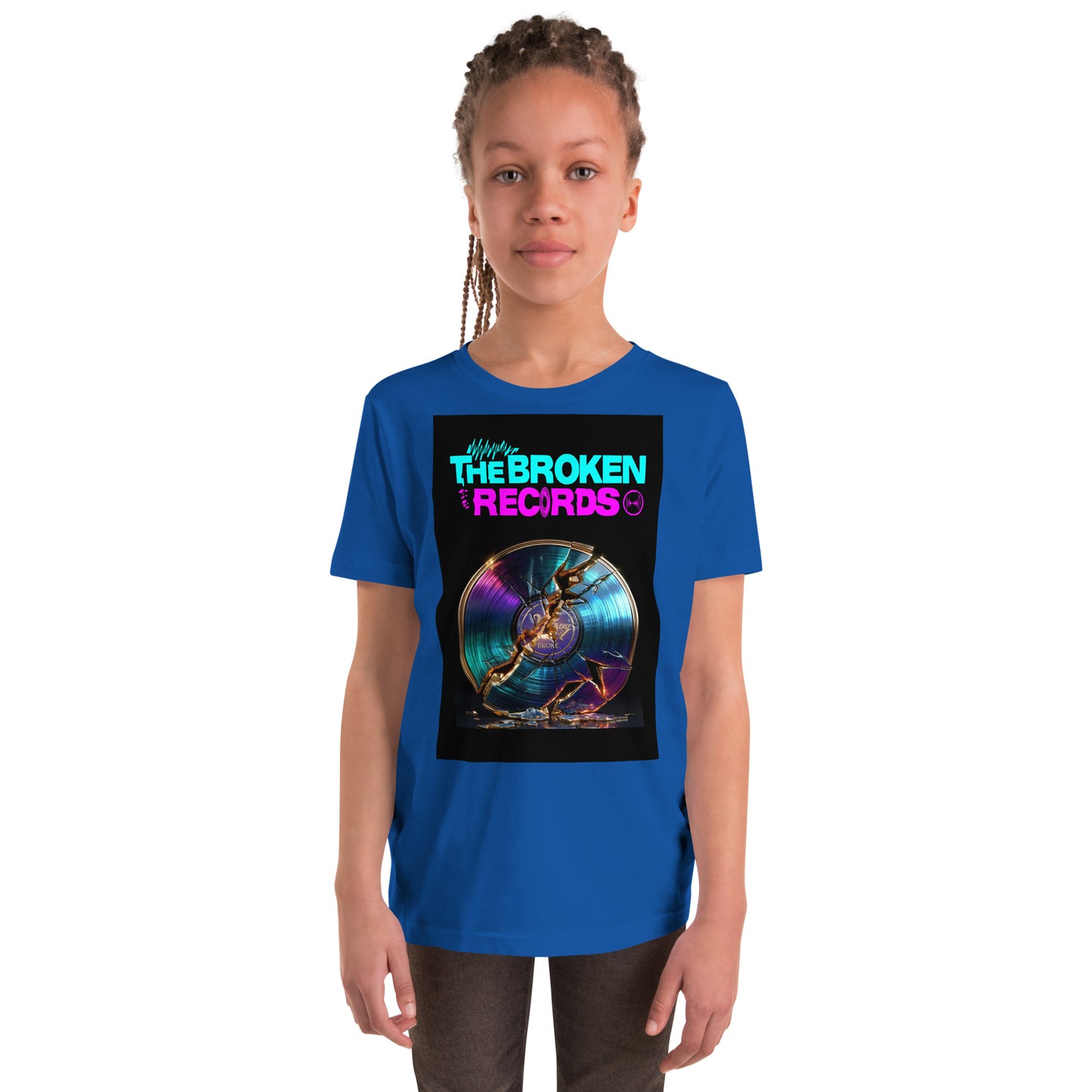 The Broken Records Album - Youth Short Sleeve T-Shirt