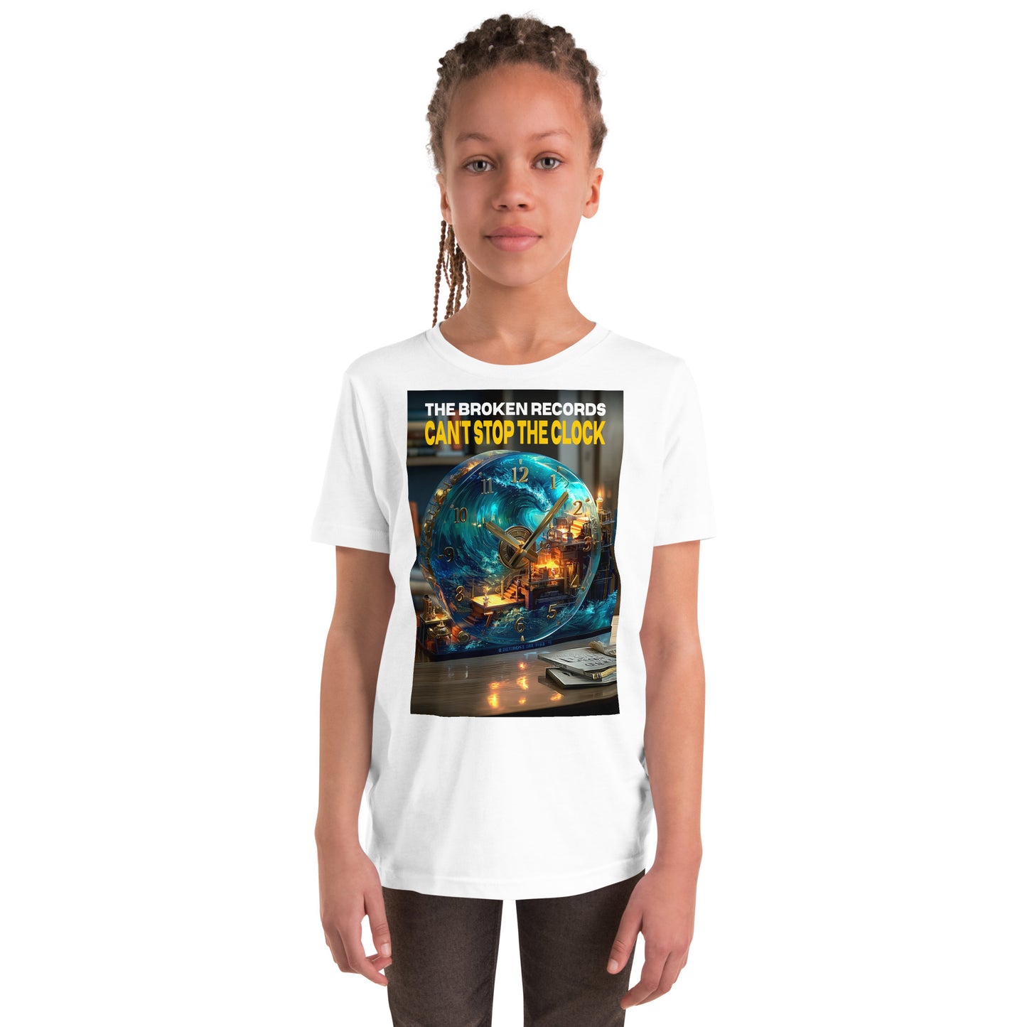 Can't Stop the Clock 1 - Youth Short Sleeve T-Shirt